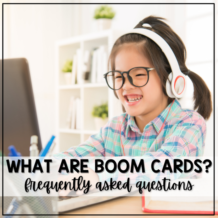 how to use Boom Cards and find answers to frequently asked questions about Boom Learning