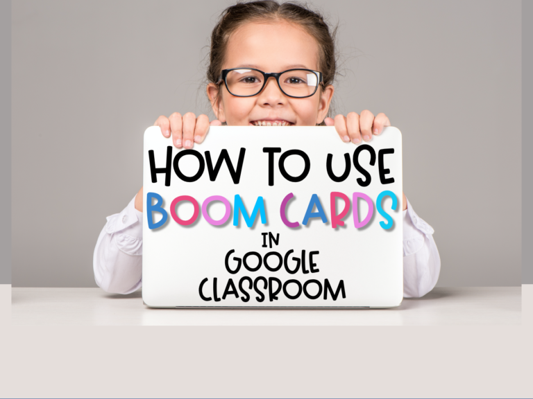 How to use Boom Cards in Google Classroom