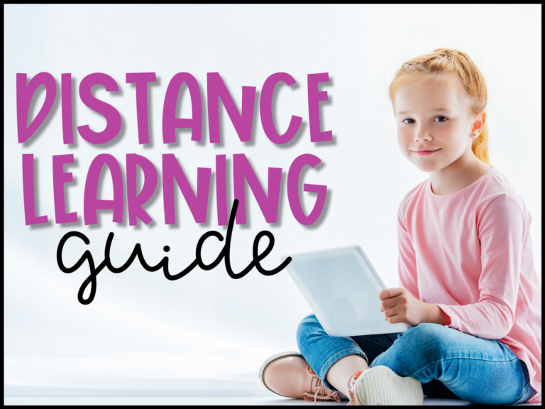 Distance Learning in First Grade