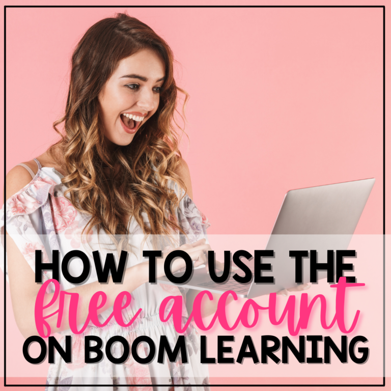 How to use the FREE Boom Learning Account