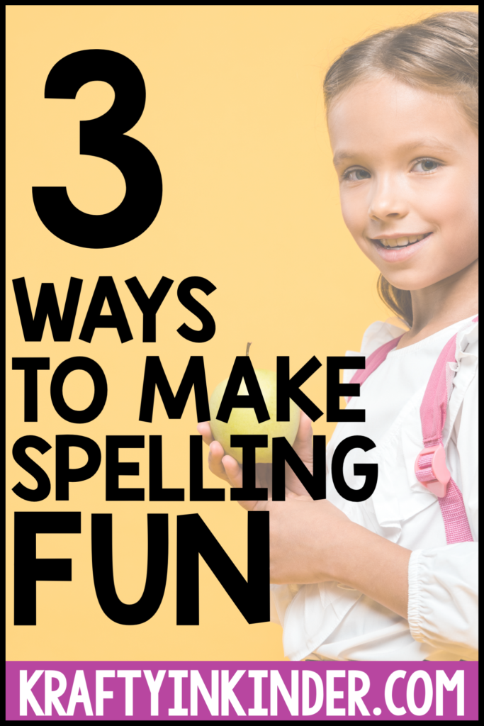 Fun Ways to Practice Spelling Words