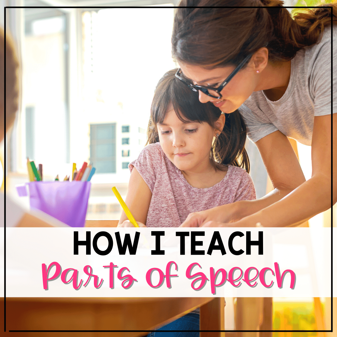 Teaching Parts Of Speech To Primary Students