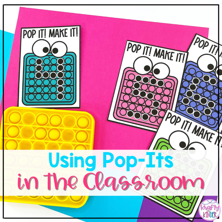 Pop Its are a great resource to use in your classroom for math activities to keep your students engaged and having fun at the same time.