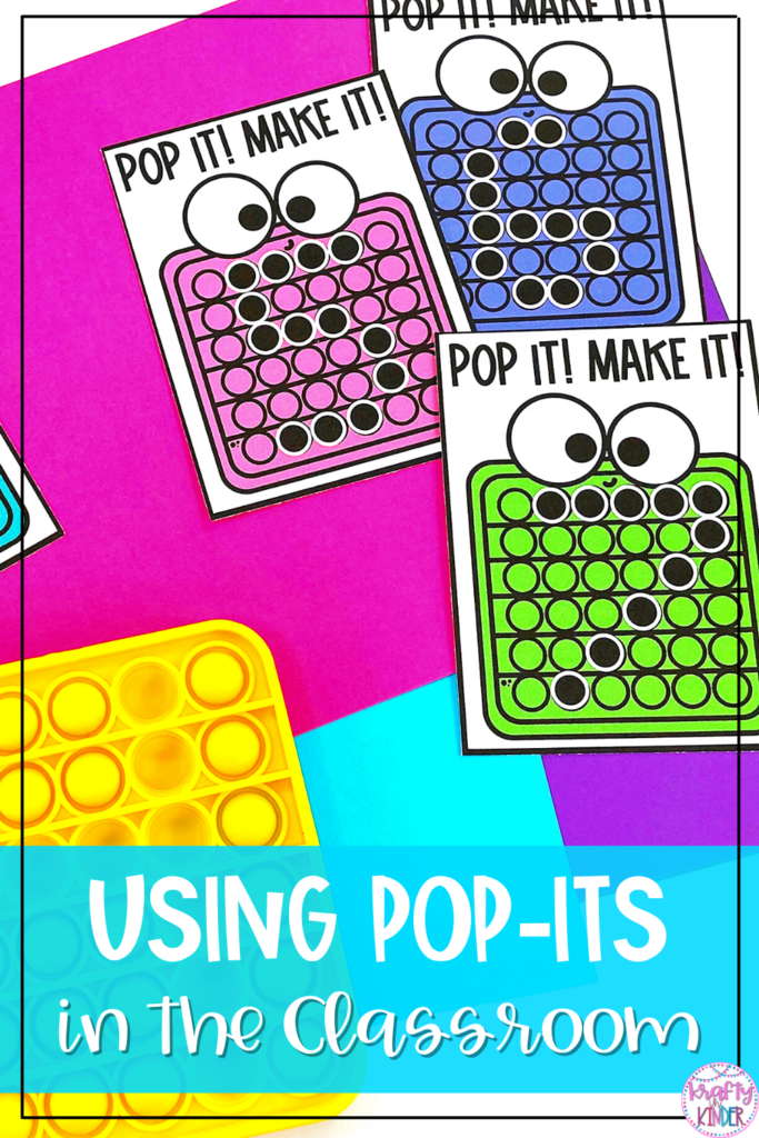 This blog post is filled with fun, hands-on ideas for using Pop Its in the classroom to teach a variety of math skills.