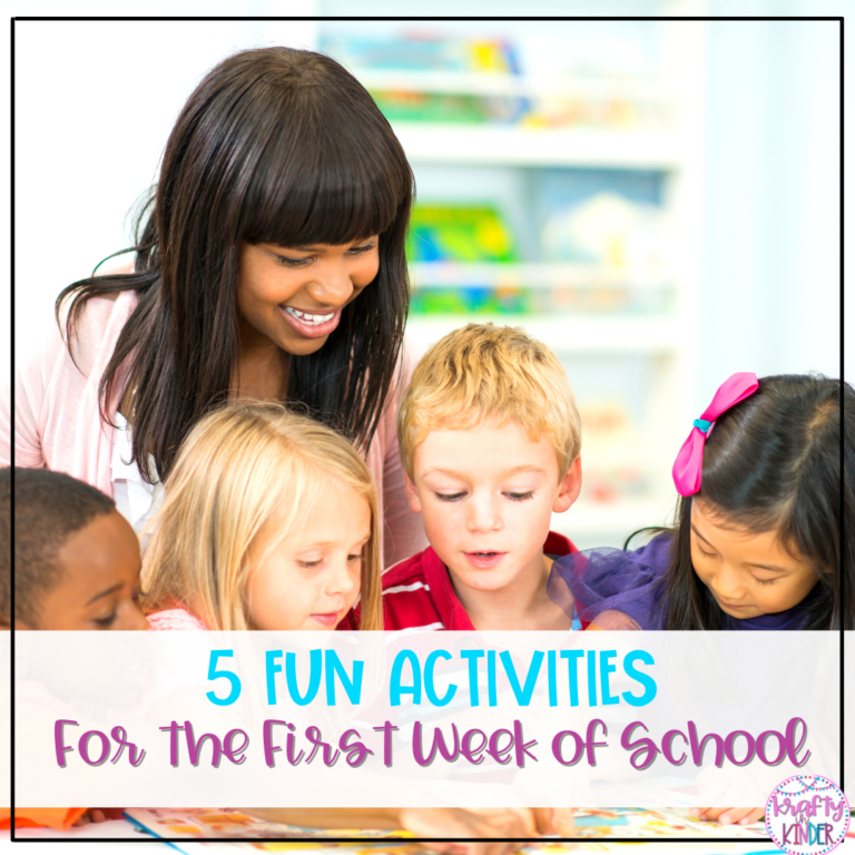 Use these 5 fun activities to help your students get to know each other and have fun during the first week of school.