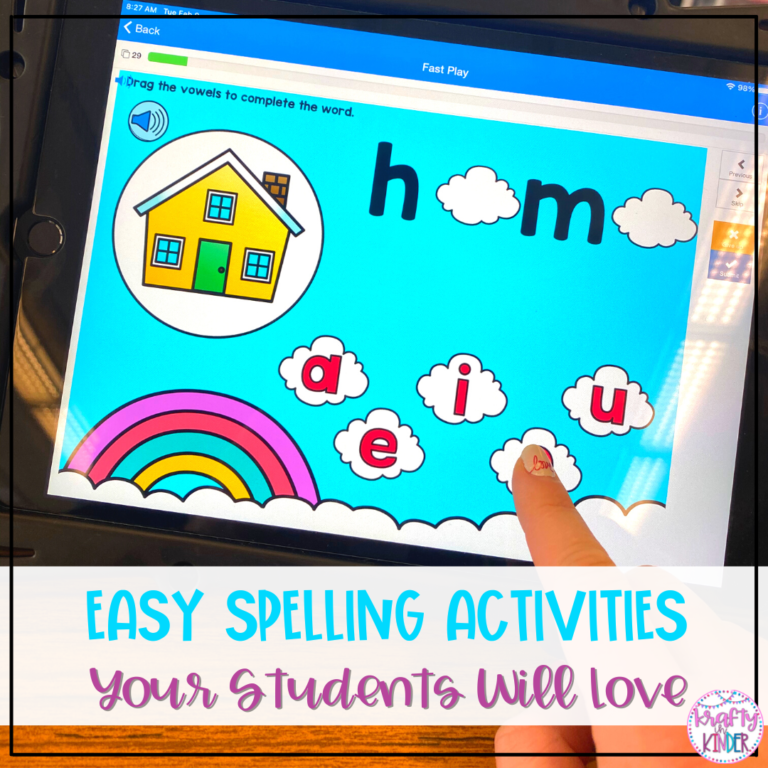 Use these fun and easy spelling activities to keep your students engaged as they learn.