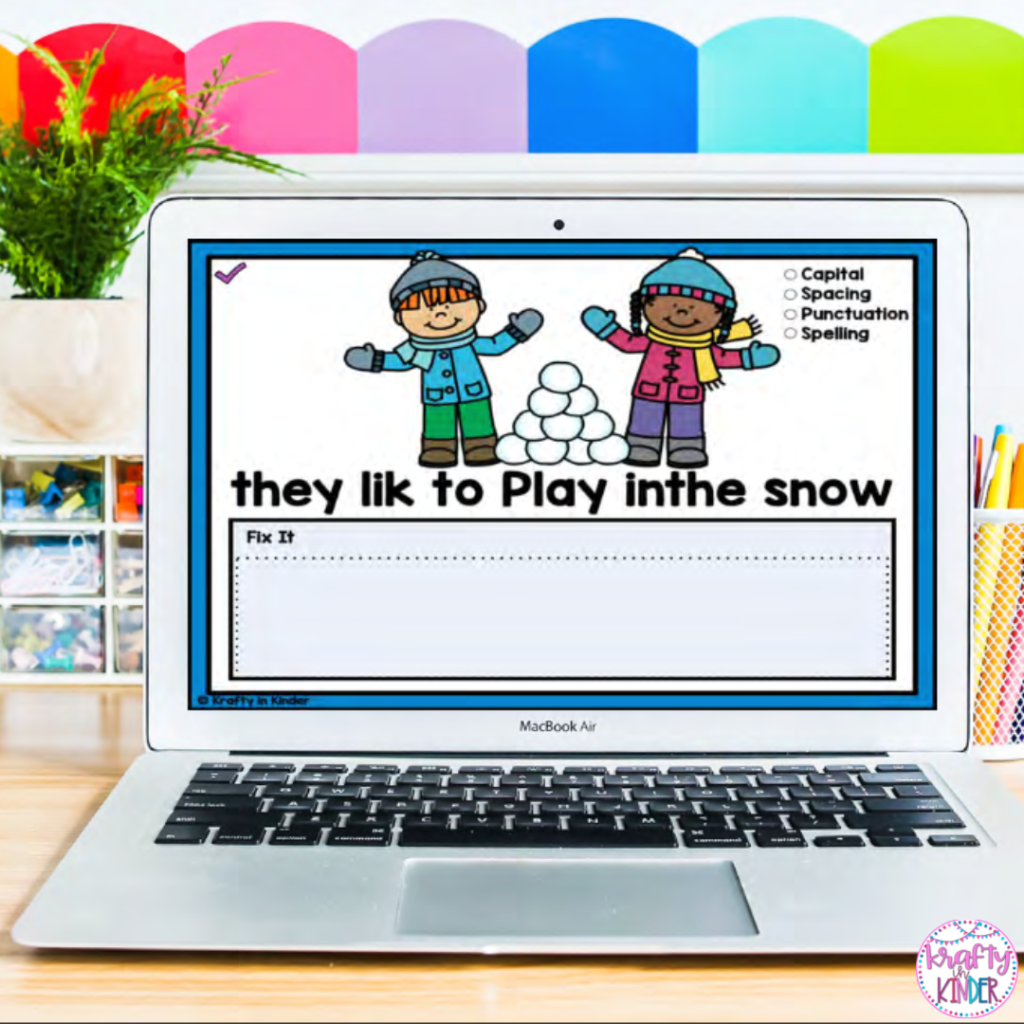 Turn Grammar practice into a fun digital learning activity in your literacy center with these Google Slides grammar activities.