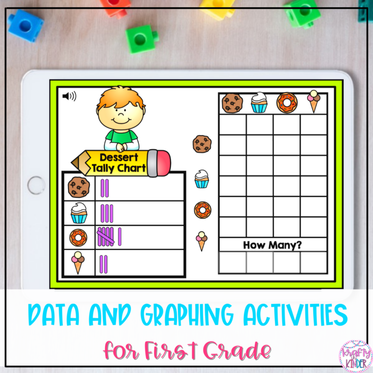 Teach your first grade students all about data and graphing with these fun activities!