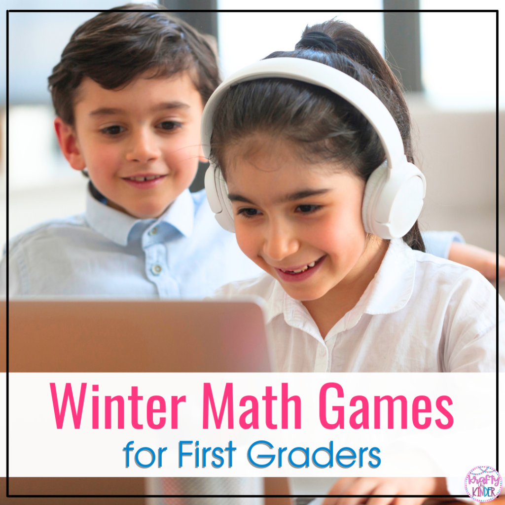 Engage your first graders in learning and practicing math concepts with fun winter math games they will love.