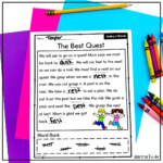 How to Use Decodable Reading Passages in First Grade - Krafty in Kinder