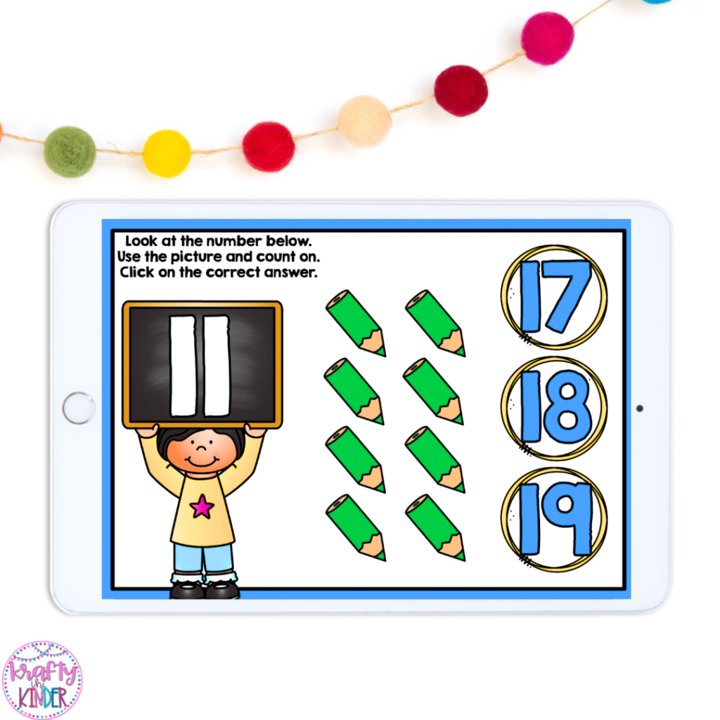 Back to school math games like these Boom Cards are great because they are self-correcting, perfect for review, simple and fun, and best of all.. no prep for you!