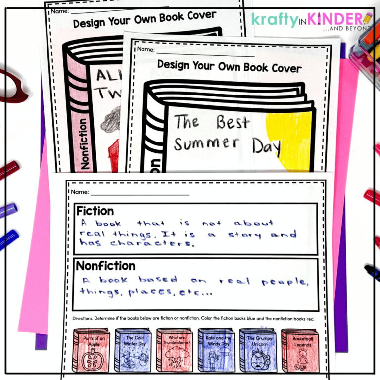 Helping students learn about fiction and nonfiction books is easy with the ideas in this blog post.