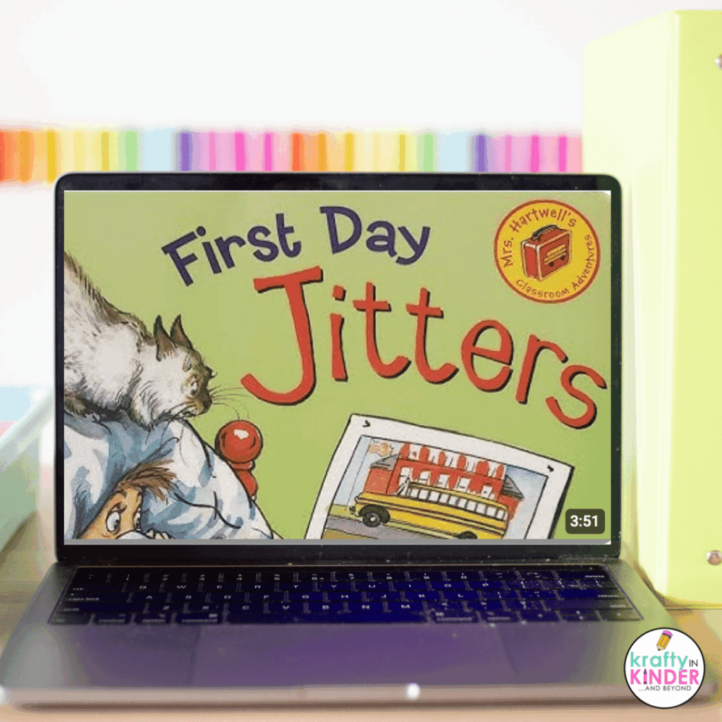 First Day Jitters is the perfect read aloud to kick off the school year.