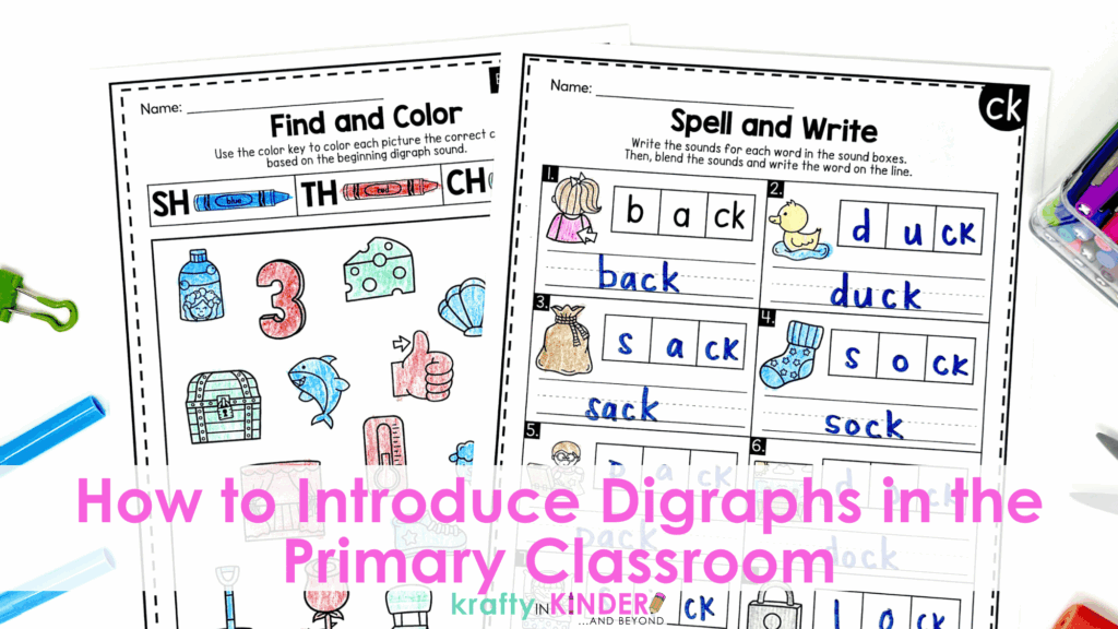 These resources and strategies will show you how to introduce digraphs in the primary classroom. 