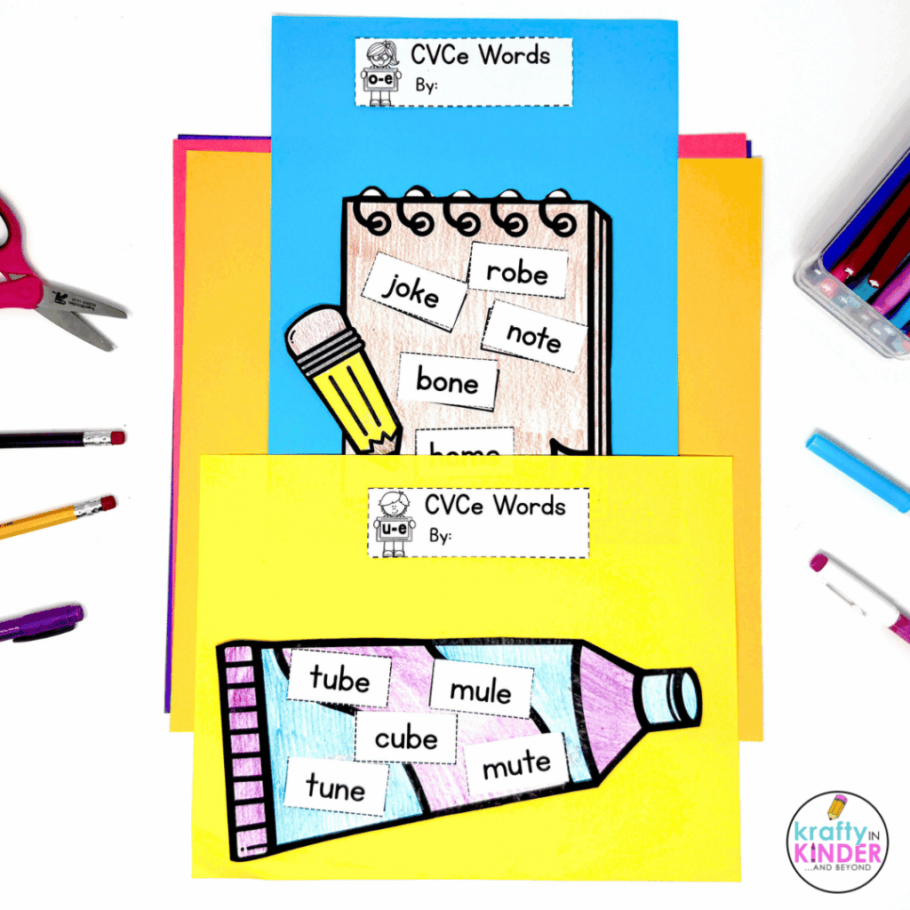 These two phonics crafts are the perfect way to bring some fun to your phonics lessons.