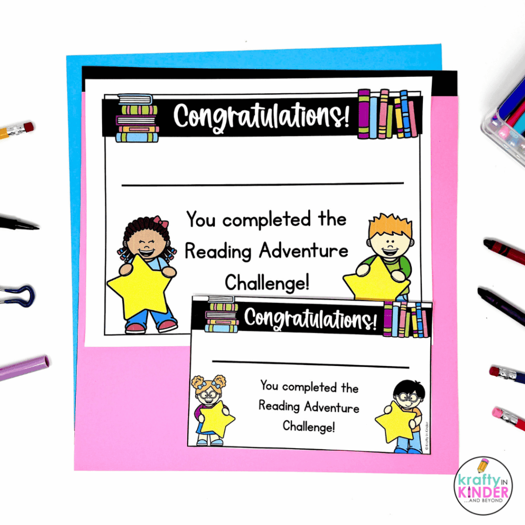 Celebrate Read Across America week with reading certificates for students.