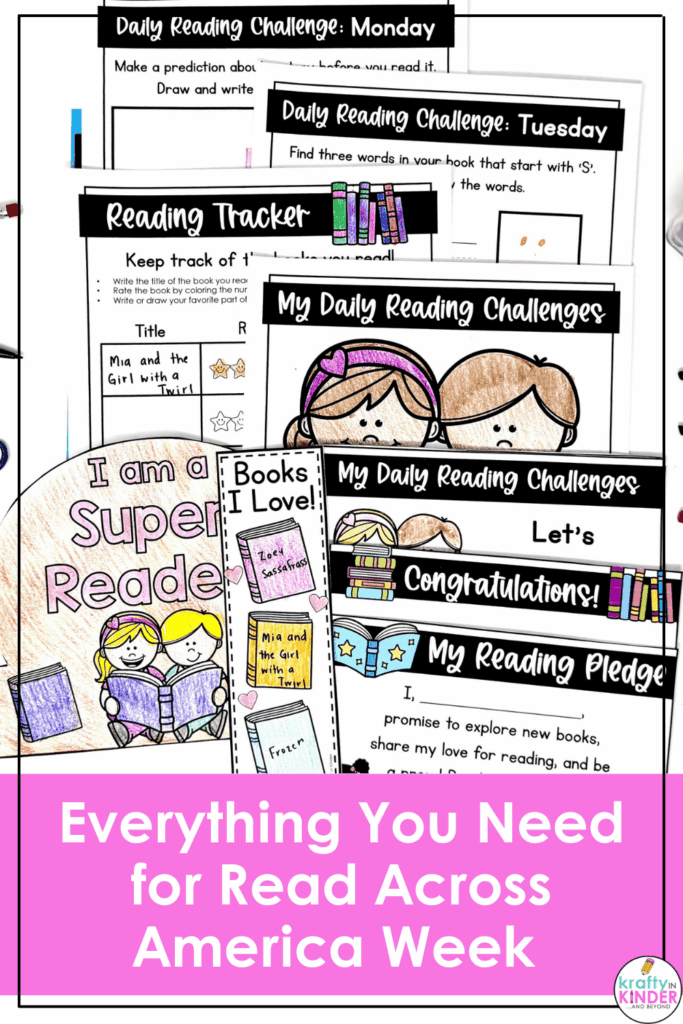 Looking for a simple but engaging way to celebrate reading in your lower elementary classroom? Use this post as your stress-free guide to planning an engaging reading week for your students!