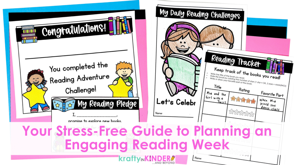Use this post as your stress-free guide to planning an engaging reading week for your lower elementary students! 