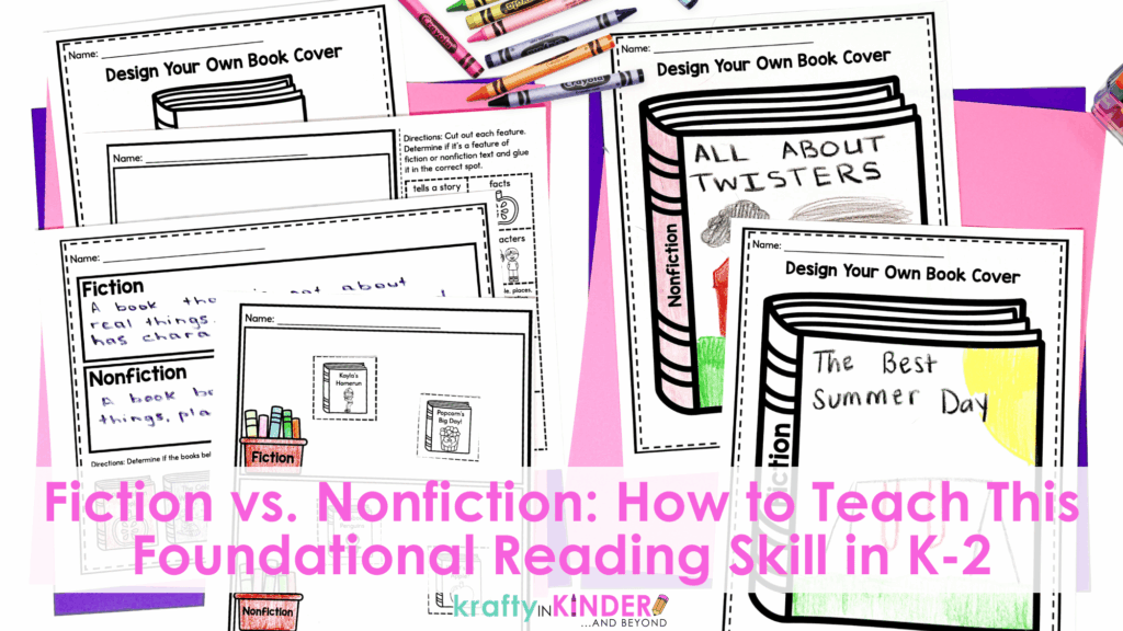 Learn how to teach the foundational reading skills of fiction vs. nonfiction using these lesson ideas and resources.