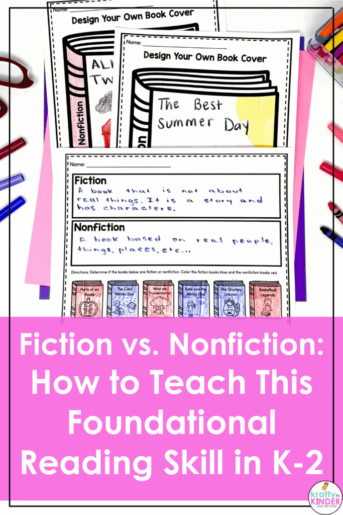 Make teaching fiction vs. nonfiction easy in your K–2 classroom! Discover simple strategies and engaging activities that help young readers understand the difference between these two important text types. Perfect for kindergarten, first grade, and second grade literacy lessons.