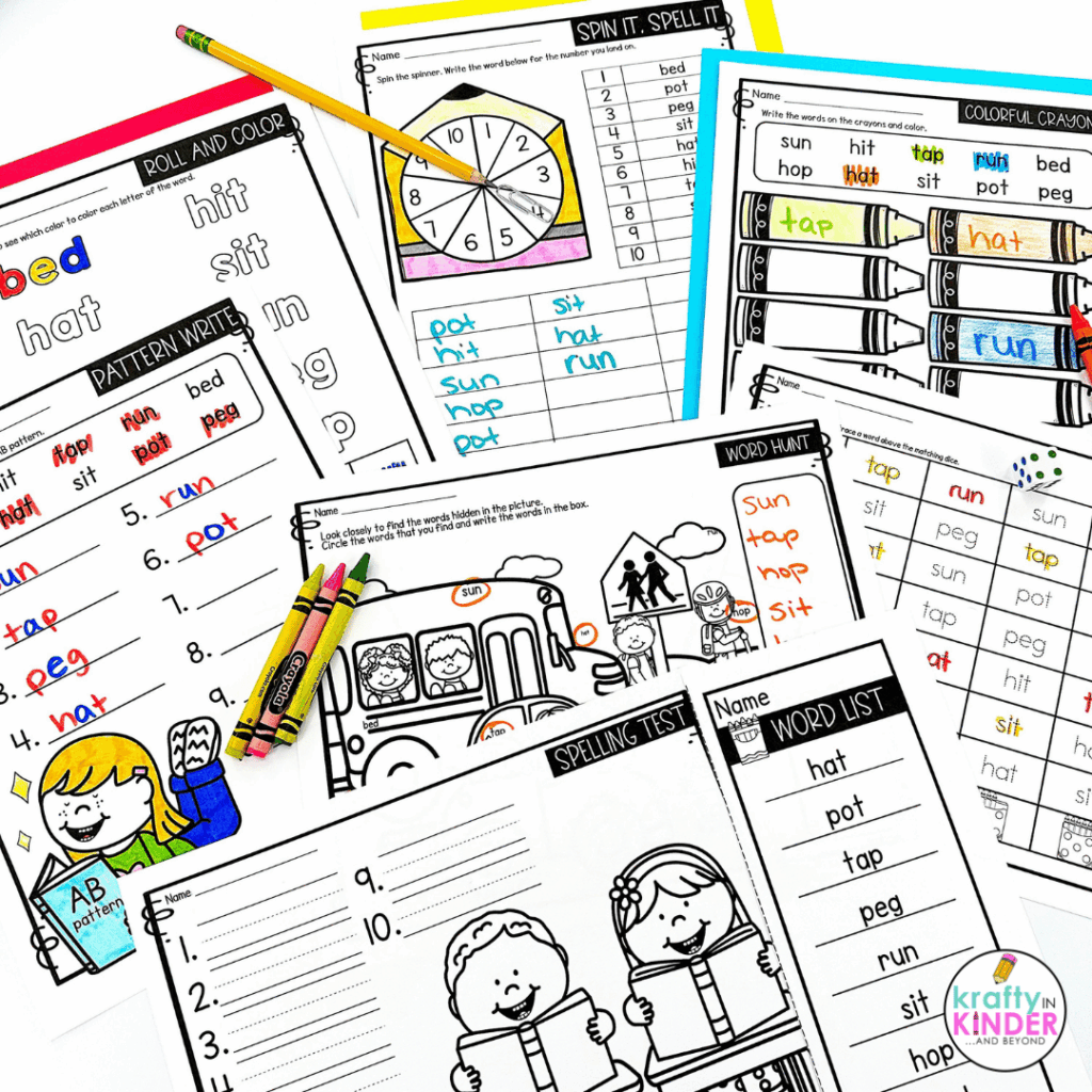 These low prep worksheets make planning and prepping simple and easy.