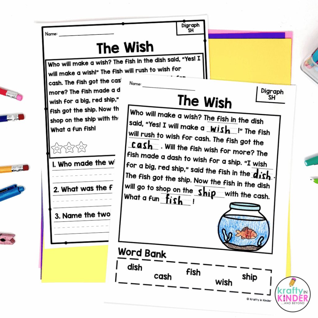 These reading passages are a great addition to a consistent phonics routine.