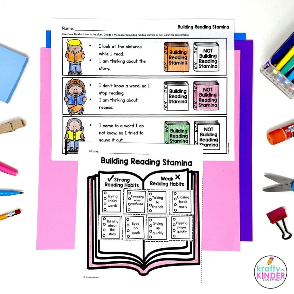 Students can practice identifying strong habits using these sorting and coloring activities.